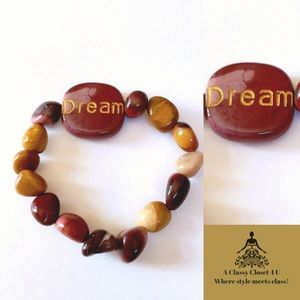 Inspirational Gemstone Bracelet "Dream"